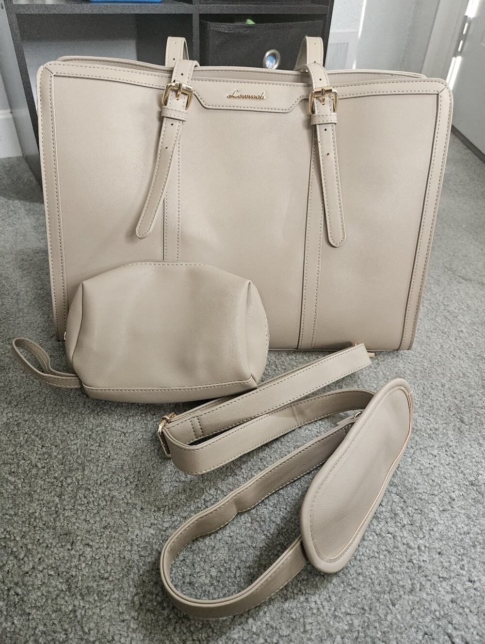 LOVEVOOK Laptop Tote Bag  17.3"